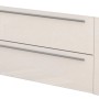 Mobile bagno t.b.t. con due cassetti e ripiano a giorno.