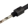 Adattatore per seghe a tazza LUX 19-29 mm con punta di centraggio per una presa sicura.