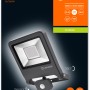 Faretto da esterno a LED Ledvance Endura Flood con sensore, 50W, grigio scuro.