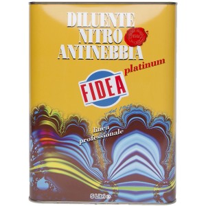 Tanica di solvente t.b.t., detergente per professionisti.