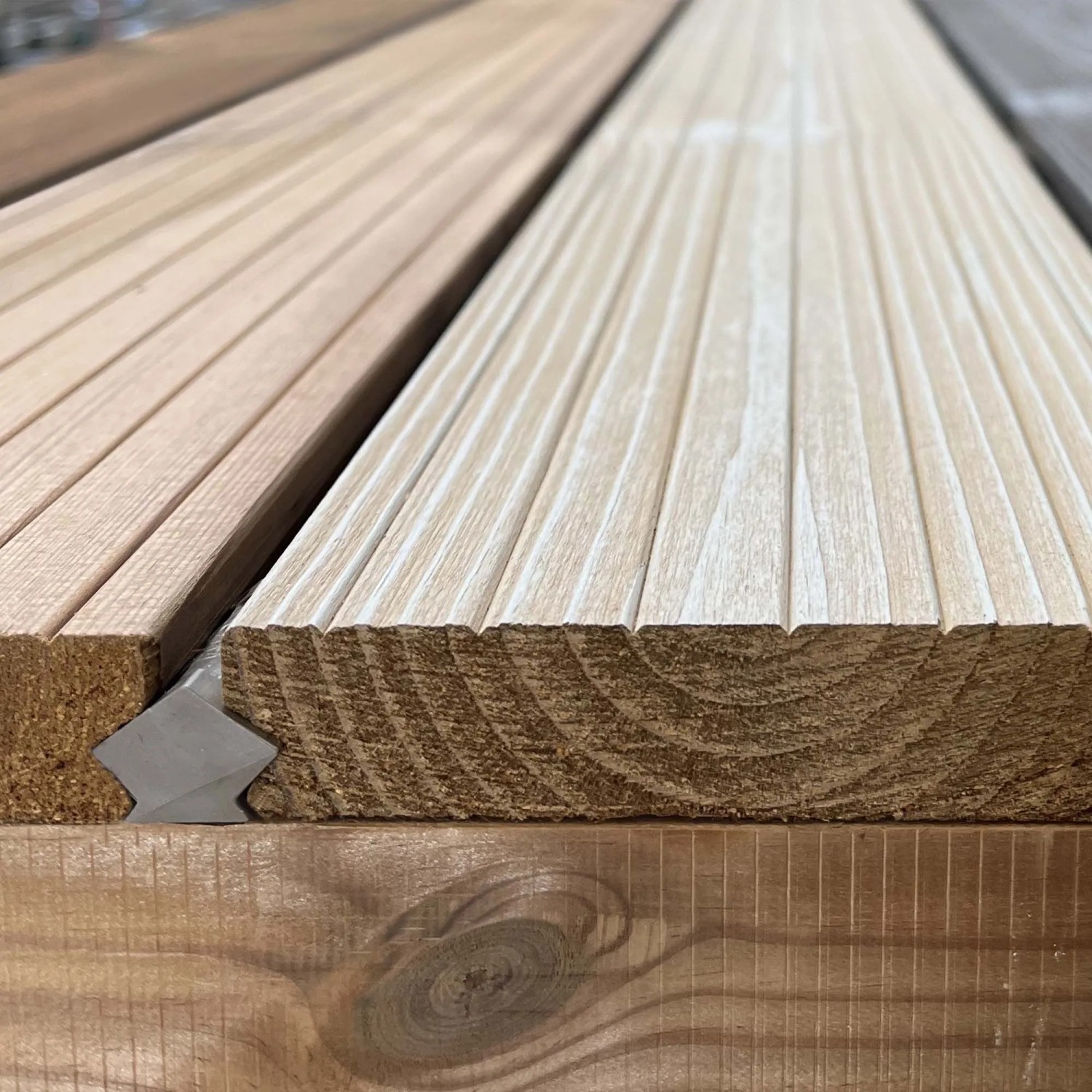 Kit clip per doga WPC Thermowood 3x1,8x1,5 cm_3