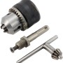 Set mandrino a cremagliera LUX R 13 mm con adattatore SDS-Plus per trapani e trapani a percussione.