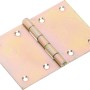 Cerniera larga zincata gialla, 120x80 mm, per collegamenti mobili.