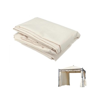 Pannelli laterali beige per gazebo, accessorio per la protezione solare
