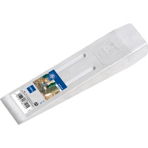 Cuneo spaccalegna LUX Comfort, 1 kg, in alluminio per silvicoltura e spaccatura della legna.