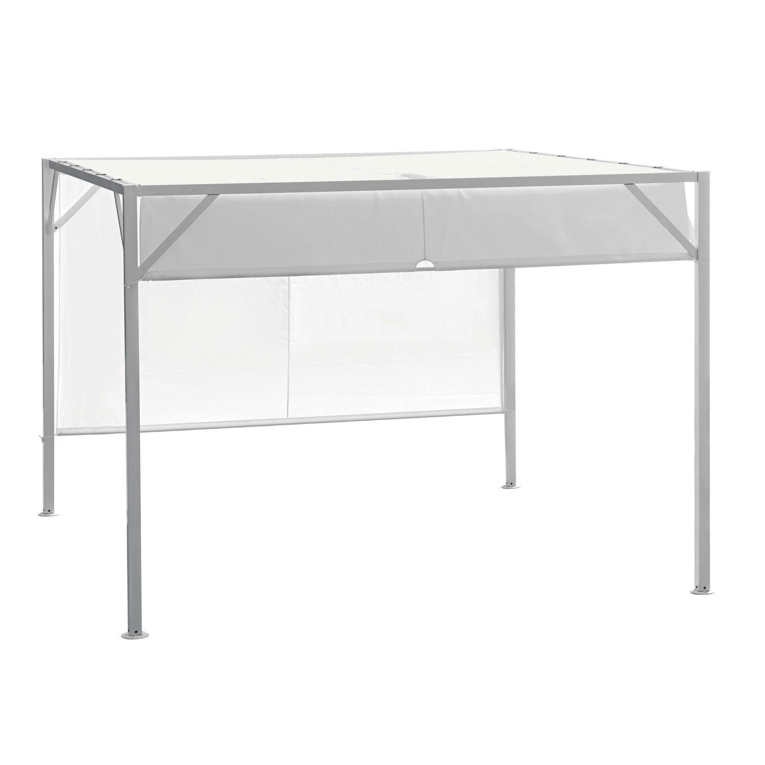 Pergola in ferro BCO 300x300x210 cm OBI