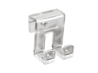 Mensola Angolare Per Doccia Gedy - 2 Ripiani, Bianco, Resina E Acciaio Inox, 47.3x22.6x16cm - Foto 8