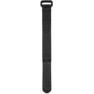 Fascette a strappo con gancio L37xH2,5xØ13 cm nero 2pz