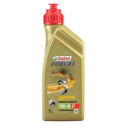 Olio lubrificante Castrol Power 1 GPS 4T 10W 40 1 l