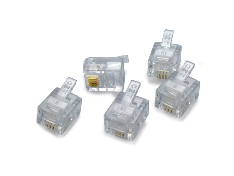 Presa telefonica e di rete RJ11 / RJ45 a parete