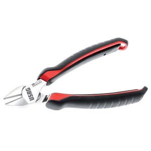 Pinza USAG con manico rosso e nero. Taglia fili con precisione.