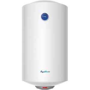 Scaldabagno t.b.t. bianco con indicatore di temperatura.