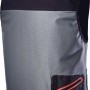 Gilet da lavoro t.b.t. grigio e nero con tasca.