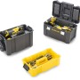 Stanley Rollende Werkstatt Essential STST1-80151, cassetta degli attrezzi 3 in 1 con utensili.