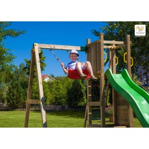 Gioco da giardino Funny 3 scivolo e altalena 290 x 200 x h210 cm