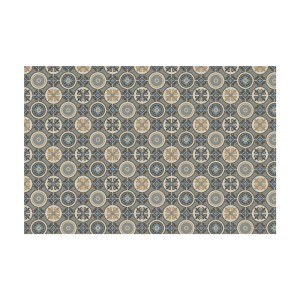 Tappeto Boho Chic in PVC 50x75cm con decori assortiti