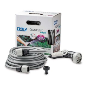 Connettore Per Irrigazione Aqua Stop AROZ, Diametro 12 E 15 Mm, Impugnatura Antiscivolo, Sgancio Rapido Senza Perdite Per Tubo Da Giardino
