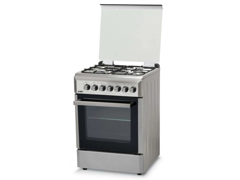 Cucina Beko 50x60cm - Forno Elettrico Statico E Piano A Gas 4 Bruciatori, Classe A, Bianco - Foto 11