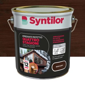 Impregnante 4 stagioni noce scuro 2,5 l