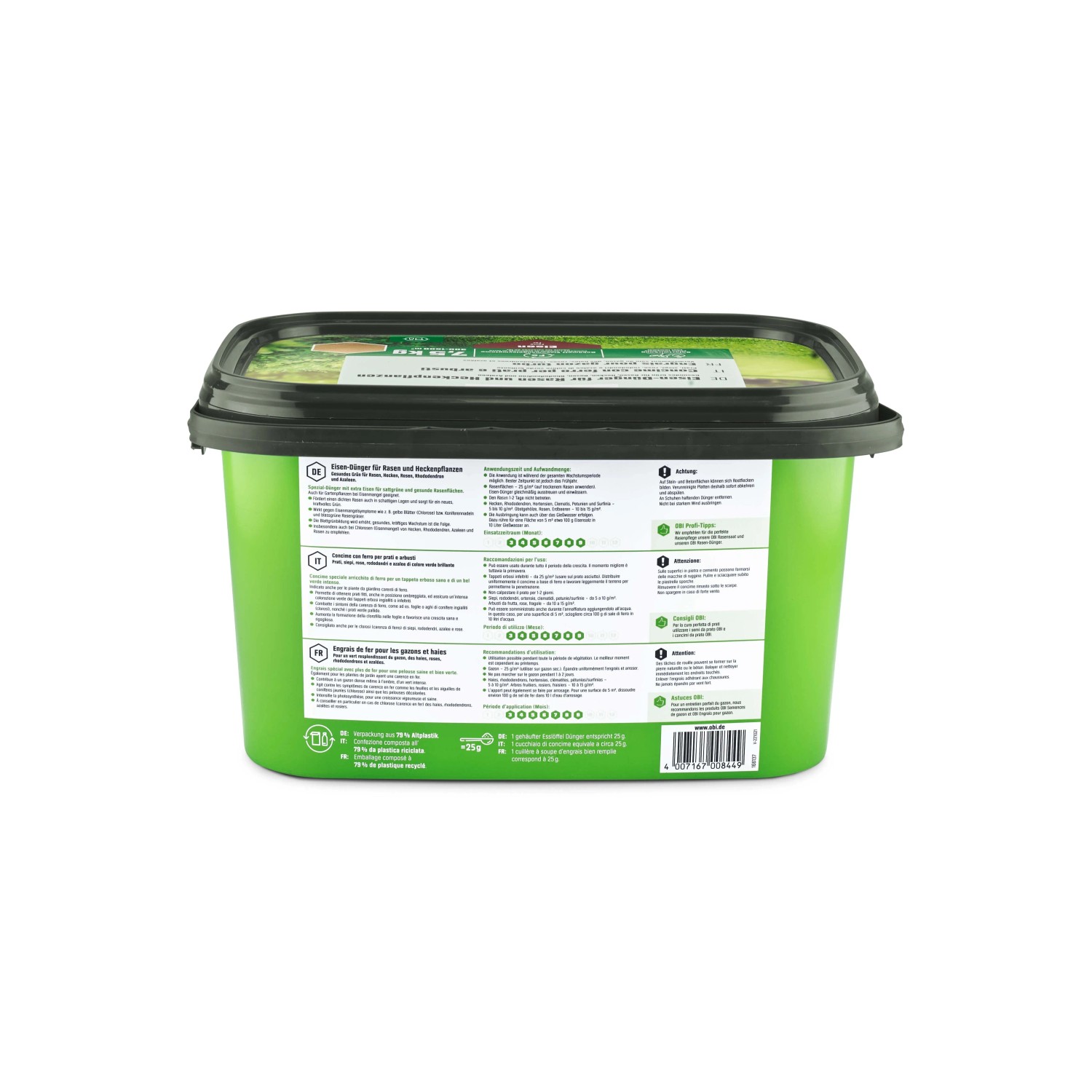 t.b.t. concime universale in confezione verde.