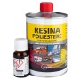Set resina poliestere e indurente per auto, camper, moto e barca.