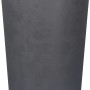 Vaso per piante Deroma Millennium, Ø 44 cm, antracite, in plastica con serbatoio d'acqua.