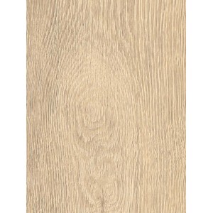 Pavimento vinilico chiaro effetto legno, dettaglio della venatura.