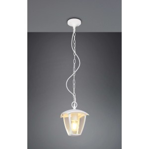 Lampadario a sospensione LED Venta H82cm bianco opaco