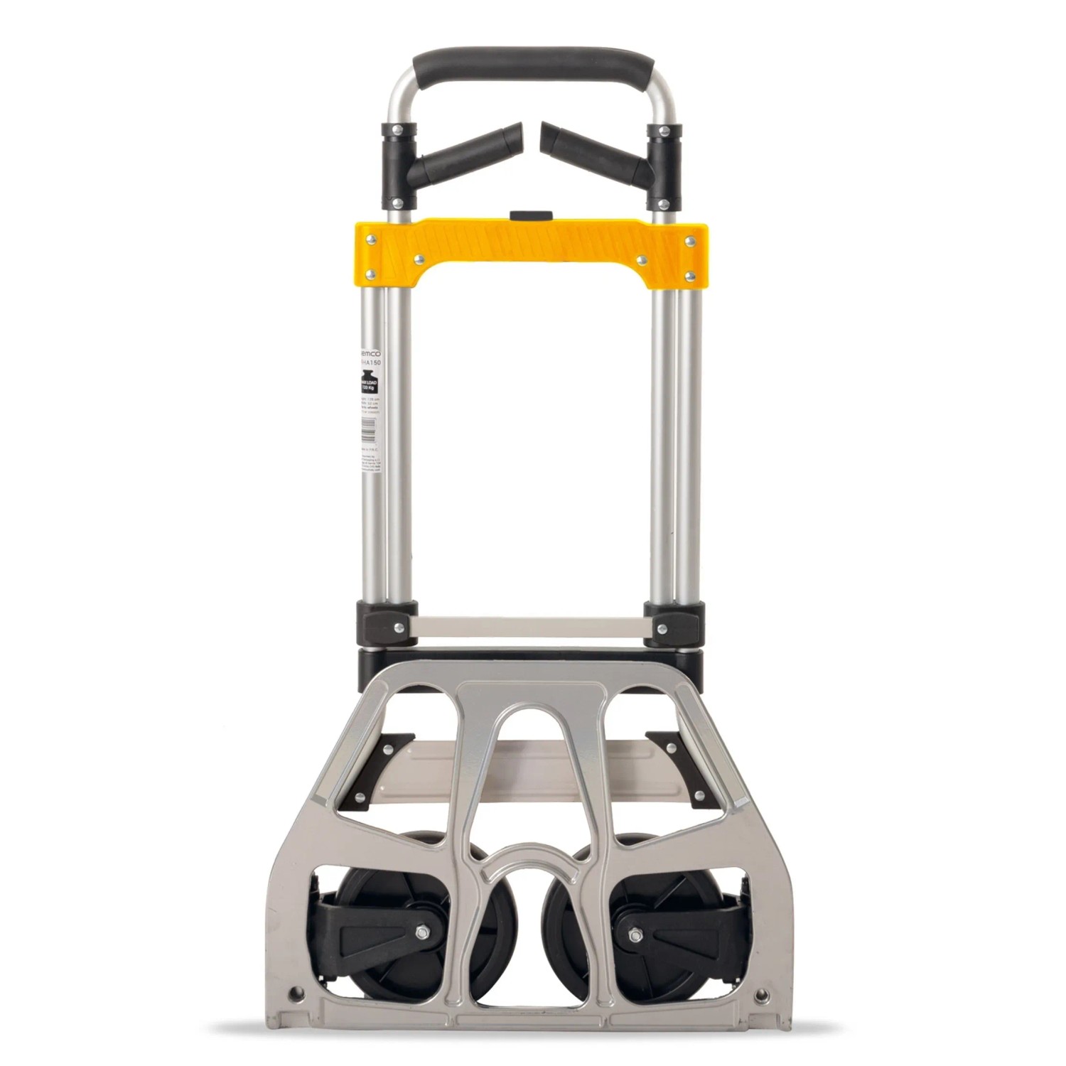 Carrello Remco TRHA150 in alluminio piegato, portata 120 kg.