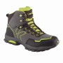 Scarpa da giardinaggio t.b.t. grigia con dettagli gialli.