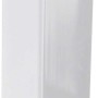 Profilo angolare Arcansas in PVC bianco, 40x40x2600 mm, per fissaggi.