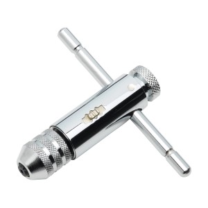 Portautensili LUX Comfort per maschi M3-M10 con funzione a cricchetto.