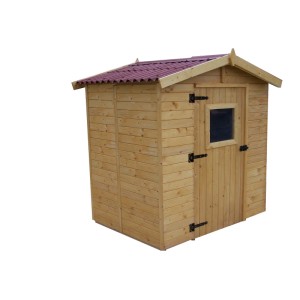 Casetta da giardino in legno sp 16 mm H204xL180xP187 cm