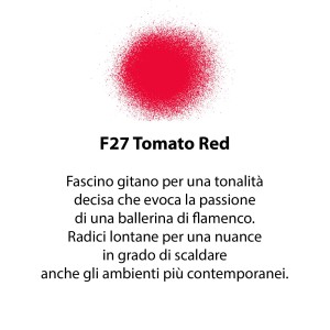 Campione colore "Tomato Red" (F27) per il fai-da-te.