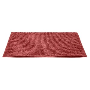 Tappeto da bagno Chenille 50x80 cm rosso