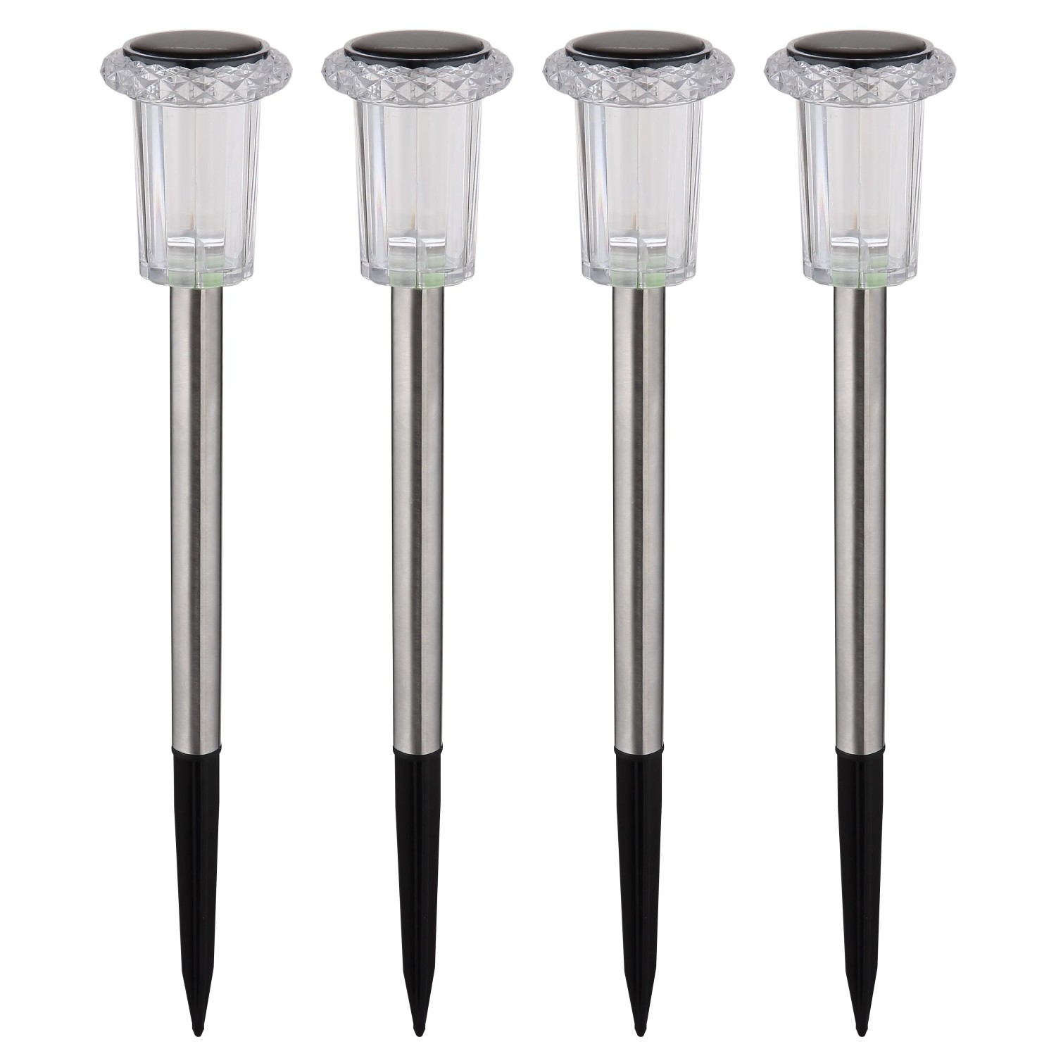 Set di lampade solari da giardino Ledoux Acciaio inox H3305089-DO1