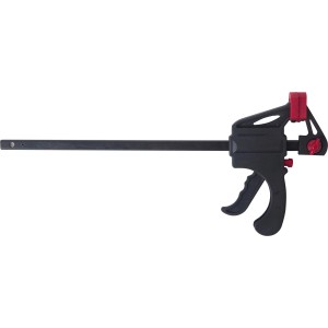 Morsetto a una mano, apertura 150 mm, in plastica, per un rapido serraggio dei pezzi.