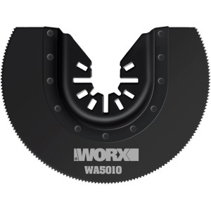 Lama a segmento HSS Worx WA5010 per multiutensili, per segare legno, alluminio, gesso e PVC.