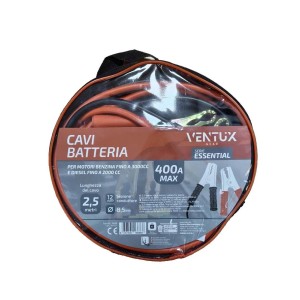 Cavi Batteria 400A VENTUX Gear Auto 2,5 M