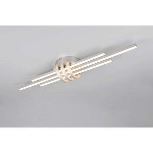 Plafoniera LED Cinto 2380lm 3000K 81x18cm nichel opaco