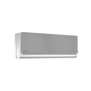 Climatizzatore t.b.t. grigio per un clima interno confortevole.