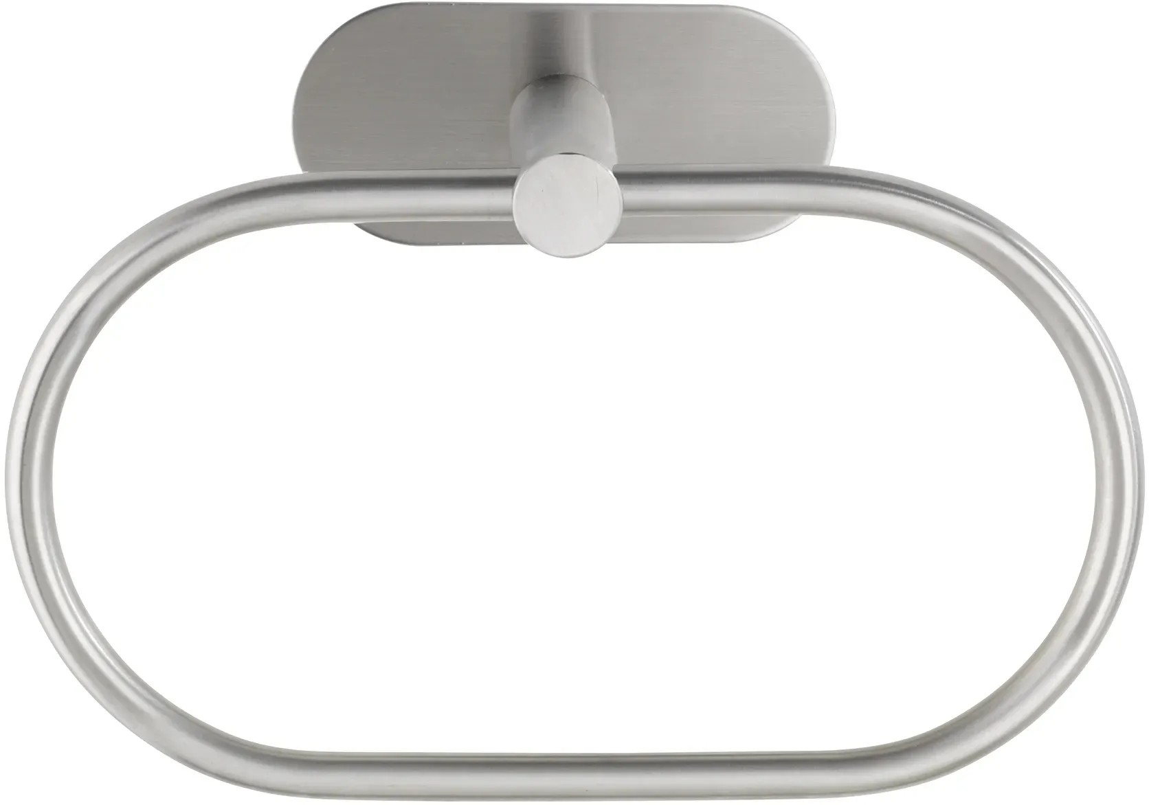 Portasciugamani Senza Foratura - Anello Acciaio Inox, Adesivo Brevettato, Per Bagno E Cucina - Foto 9