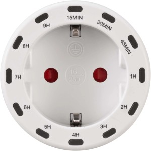 Timer digitale brennenstuhl® conto alla rovescia DC 2013 bianco