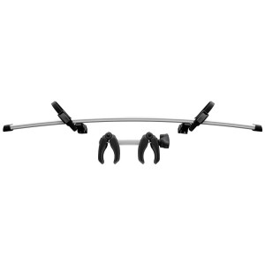 Portabici da tetto t.b.t. con supporti e fissaggi.