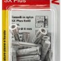 Tasselli Fischer SX Plus, 8x40 mm, adatti per muratura piena e forata.