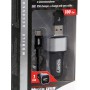 t.b.t. Accessorio auto interni: caricatore USB con cavo in set 2 in 1.