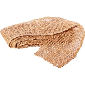 Nastro di iuta naturale, 3 m di lunghezza, per decorazioni da giardino e bricolage.