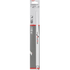 Lama per seghetto alternativo Bosch Pro S 1411 DF, 2 pezzi, per legno e metallo. Attacco universale.