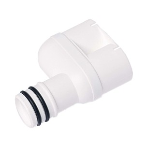 Accessorio bianco per climatizzatore t.b.t. con anelli di tenuta neri.