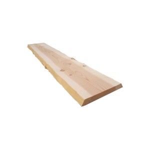Tavola di legno, Ripiani in legno, naturale con bordo grezzo